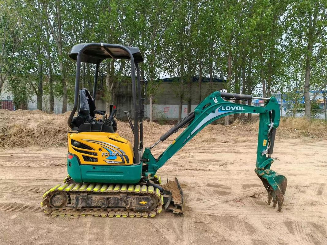 Gebrauchtes Lovol FR18E2-U Minibagger in gutem Zustand für Bauprojekte