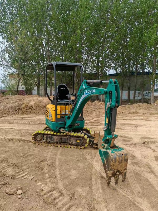 Gebrauchtes Lovol FR18E2-U Minibagger in gutem Zustand für Bauprojekte