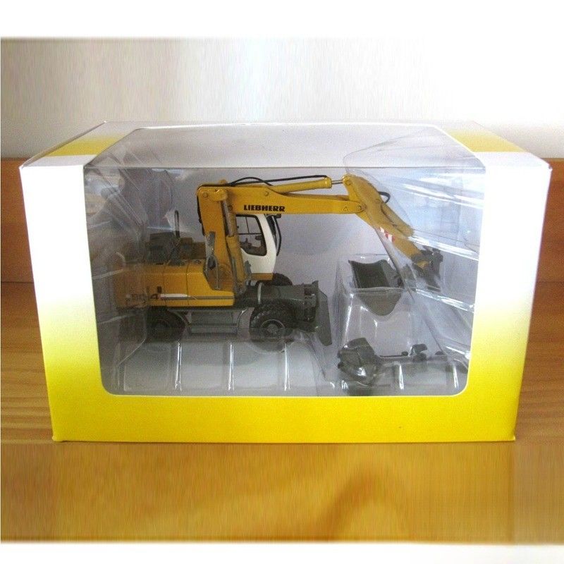 1/50 Liebherr A904C Radbagger Modell Druckguss Metall Sammler mit Grab Eimer 58004