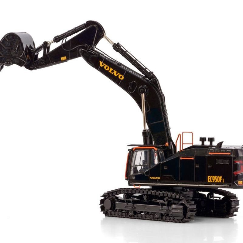 Volvo EC950F WSI 1/50 Alloy Bagger Druckguss Modell Schwarzer Diamant limitierte Ausgabe Sammler