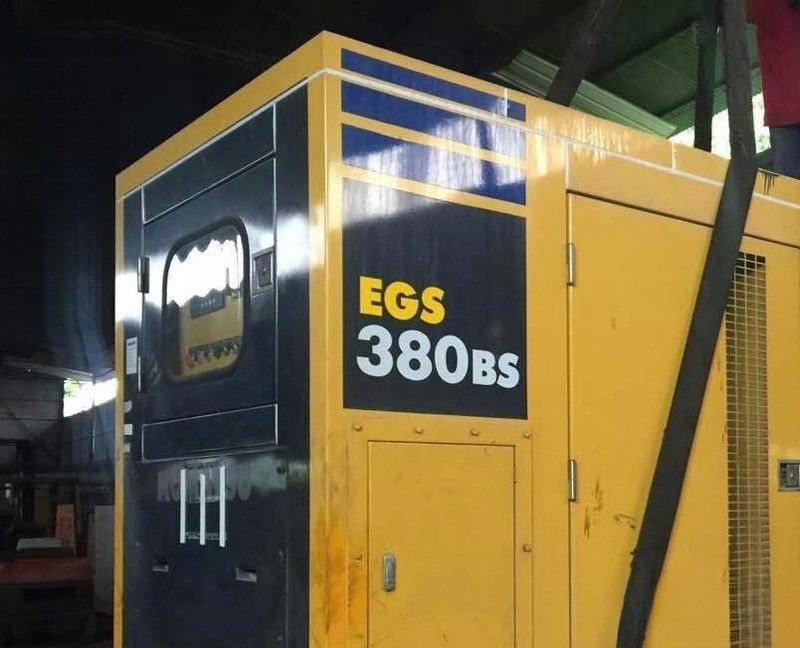 Komatsu EGS380BS 1/50 Legierung Generator Motor Modell Druckguss Baumaschinen Sammler