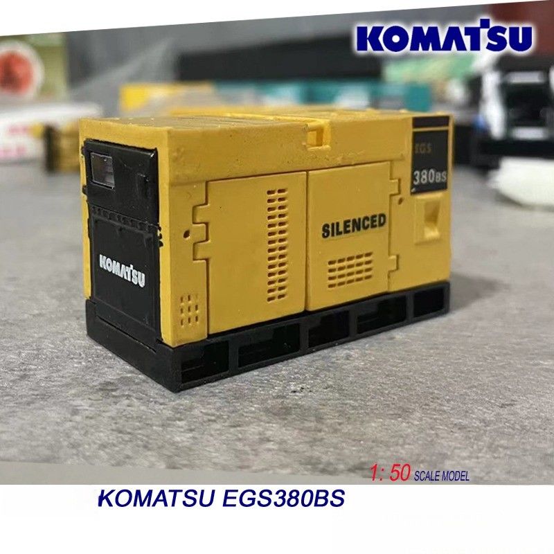 Komatsu EGS380BS 1/50 Legierung Generator Motor Modell Druckguss Baumaschinen Sammler
