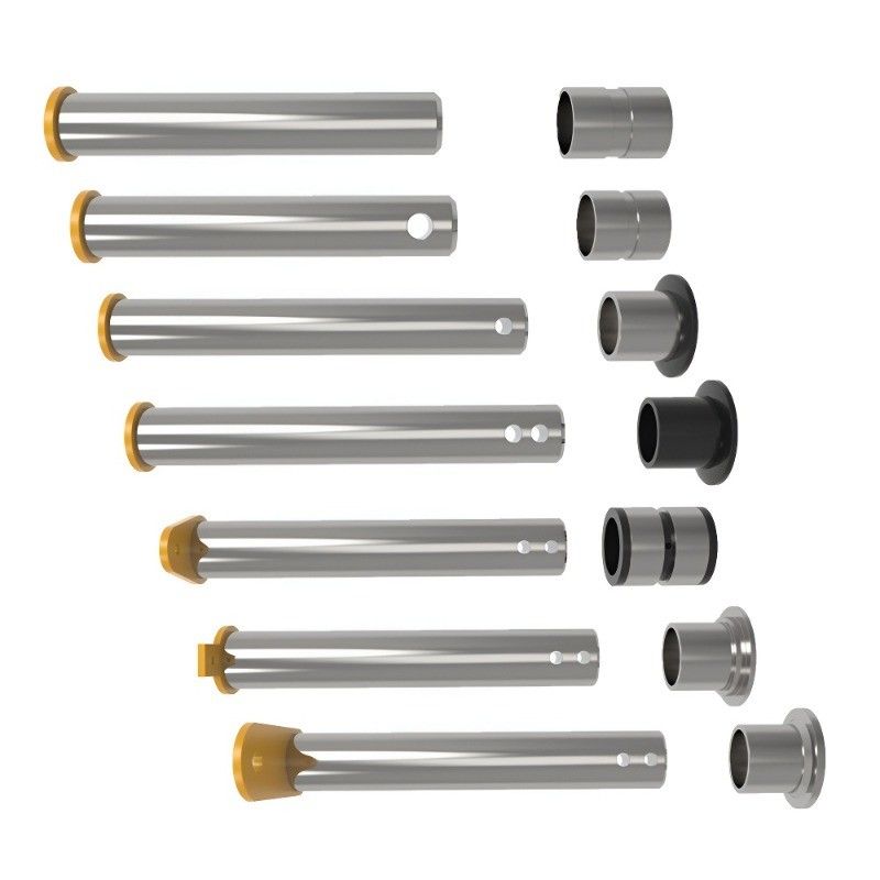 Schwere Ausrüstung Spur-Stift-Büsche 45 mm Bagger-Lader Legierung Stahl Eimer-Stift Pc120 Pc200 Ex200