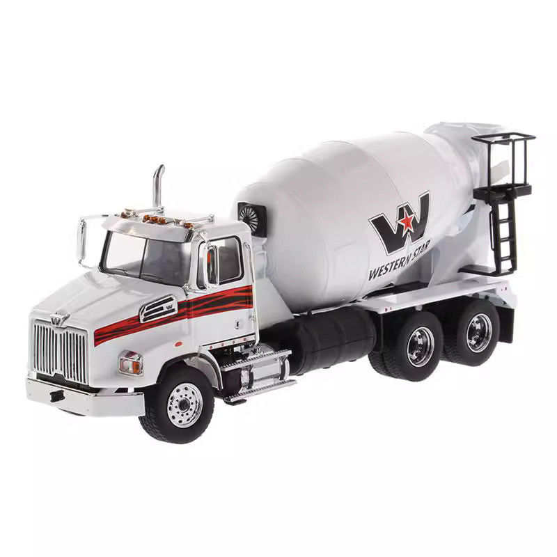 DM Western Star Betonmischwagen 1/50 Diecast Zement Transport Modell Fahrzeug Sammlerstück