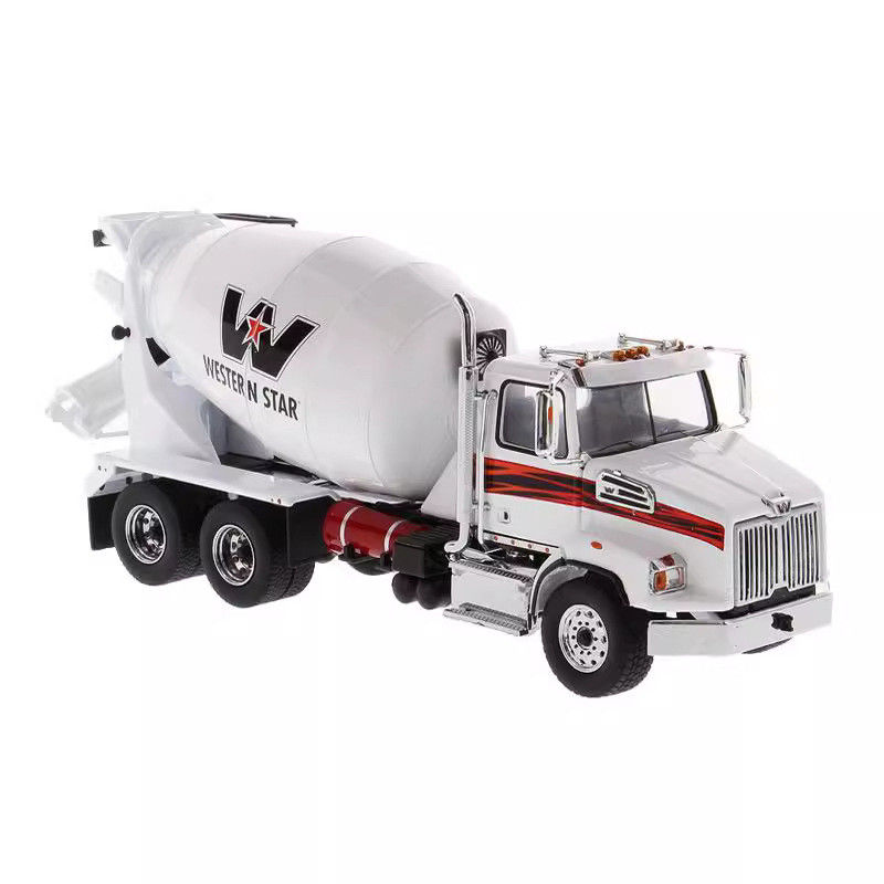 DM Western Star Betonmischwagen 1/50 Diecast Zement Transport Modell Fahrzeug Sammlerstück