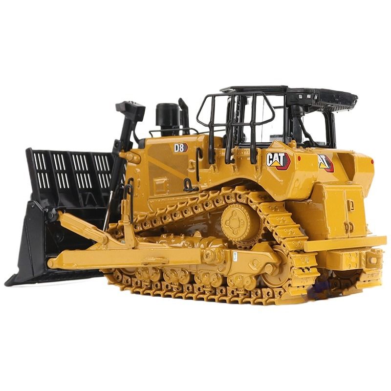 Diecast Masters 1:50 Maßstab Schwerlast-Dozer Kettenbagger Schrottprozessor Modell 85758