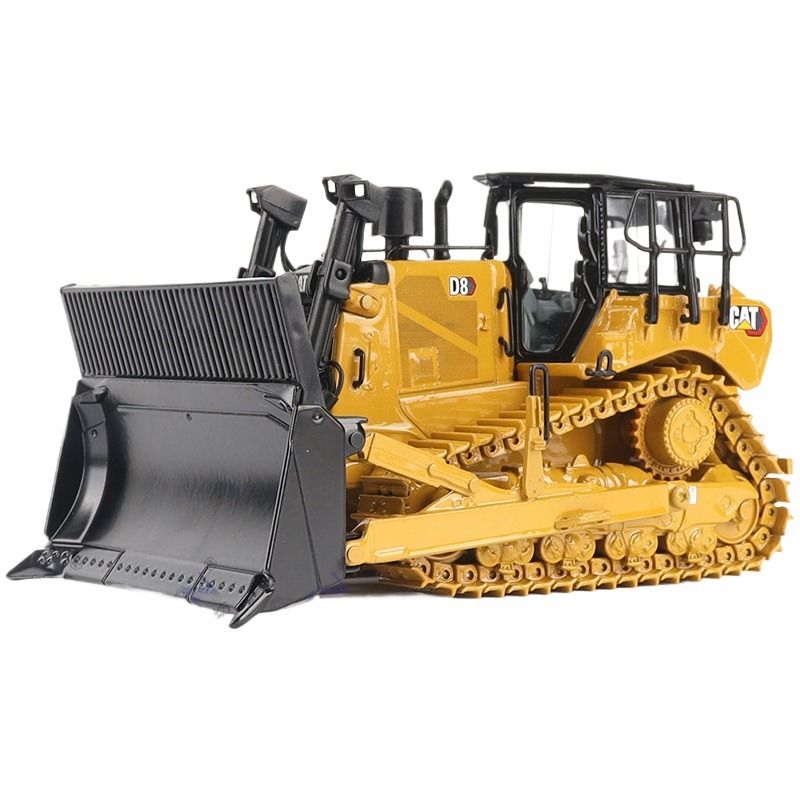 Diecast Masters 1:50 Maßstab Schwerlast-Dozer Kettenbagger Schrottprozessor Modell 85758