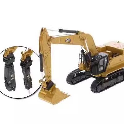 DM 1/87 Skala Schwerer Bagger Abbau Hammer Greifer Anschluss Set Modell 85688