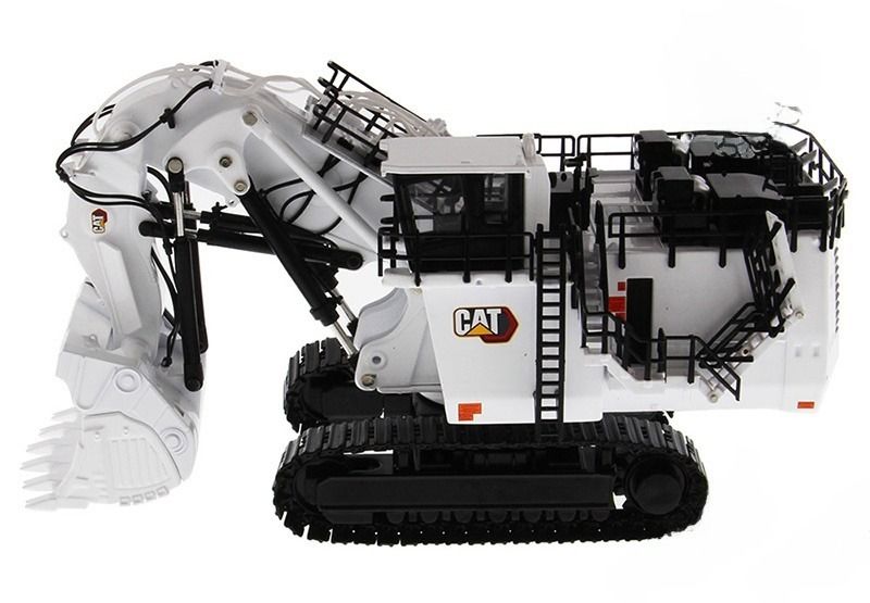 DM85653 Grenzschwerpunkt Weißer Bergbaugräber Druckgussmaschinenbaufahrzeug CCM Modell 1/87 Skala