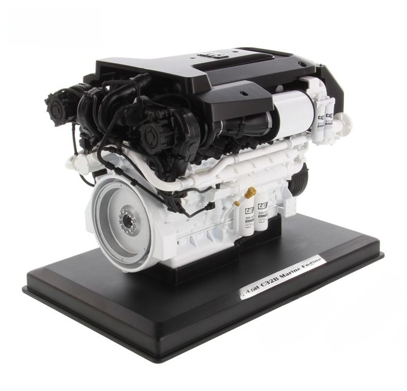 1/12 Scale C32B Engine Generator Set Power Unit Alloy Model Special Edition 85707