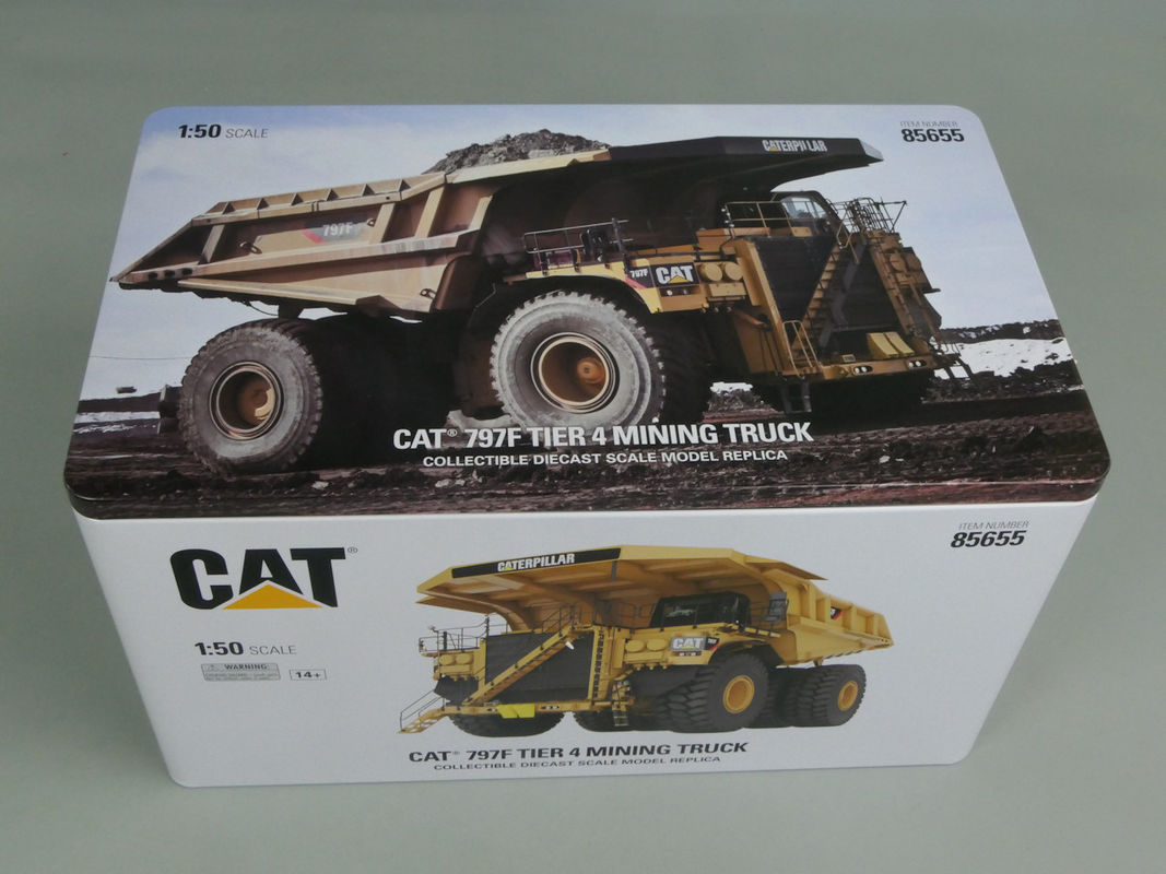 DM Neu 1:50 Maßstab CAT 797F Großbergbau-Muldenkipper Die-Cast Modell 85655