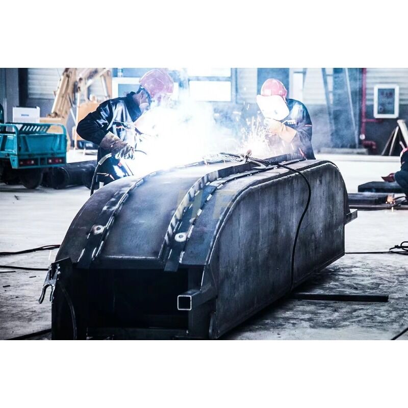 Kundenspezifische amphibische Bagger-Schwimmsteg-Kettenschuhe für SY135 320D Hydraulik-Gehmotor-Lieferant