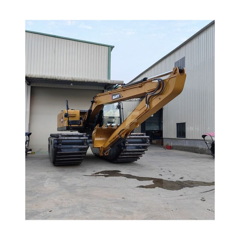 Anpassung Amphibienbagger Schwimmkörper-Unterwagen für Sany SY135C Sumpfbagger Hersteller