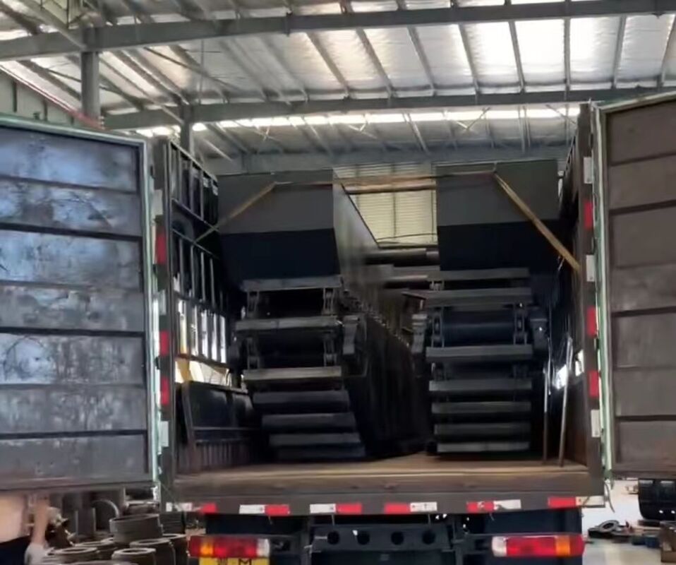 Kundenspezifischer Amphibienbagger-Raupenponton für Sumpf-, Feucht- und Marschland-Fahrwerk, verschiedene Modelle, Lieferant