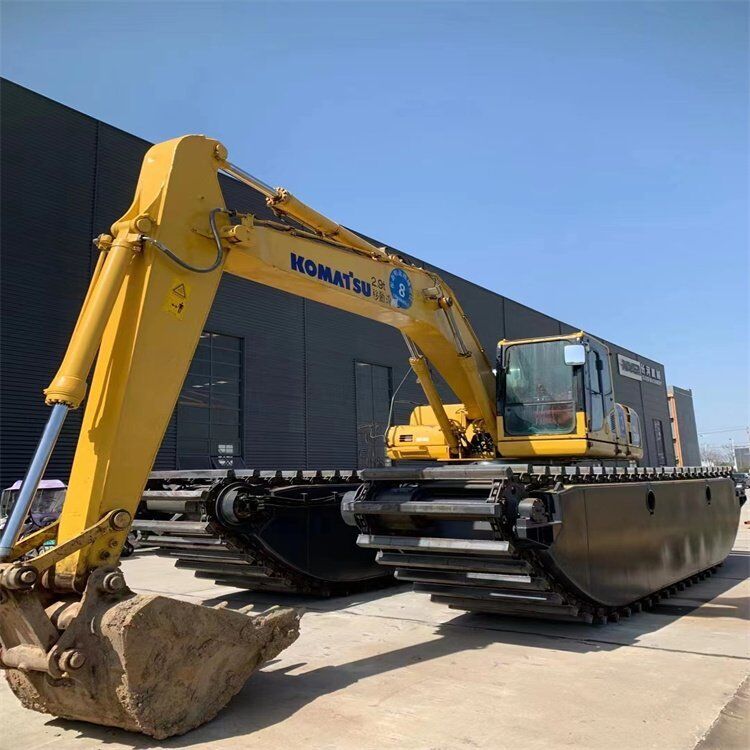 Anpassungsfähiger Bagger Pontoon Fahrgestell Wasserschwimmer Sumpfschwimmer für einen stabilen Betrieb Leichte Wartung Lieferant